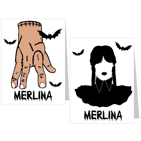 Carpita cartel Merlina 2u Pers